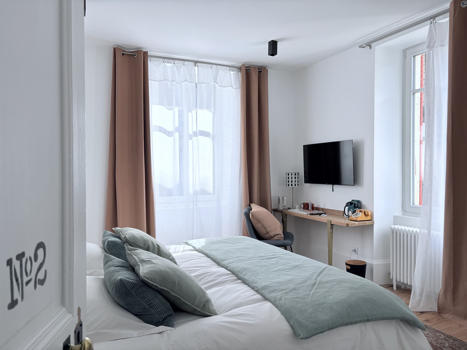 One of the four rooms at Maison Bo Terra